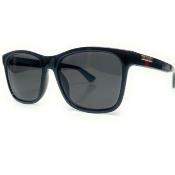 Gucci Men's Black and Grey Rectangle Sunglasses! - Picture 1 of 3